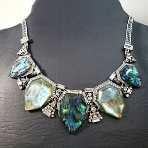 Chloe & Isabel Rhinestone and Abalone Necklace